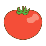 トマトのフリーイラスト Clip art of tomato