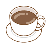 コーヒーのフリーイラスト Clip art of coffee