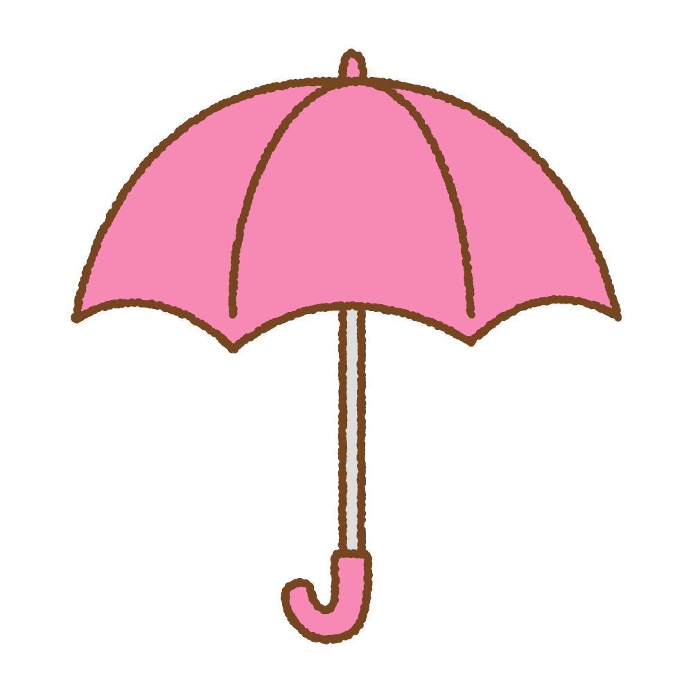傘のイラスト 商用okの無料イラスト素材サイト ツカッテ