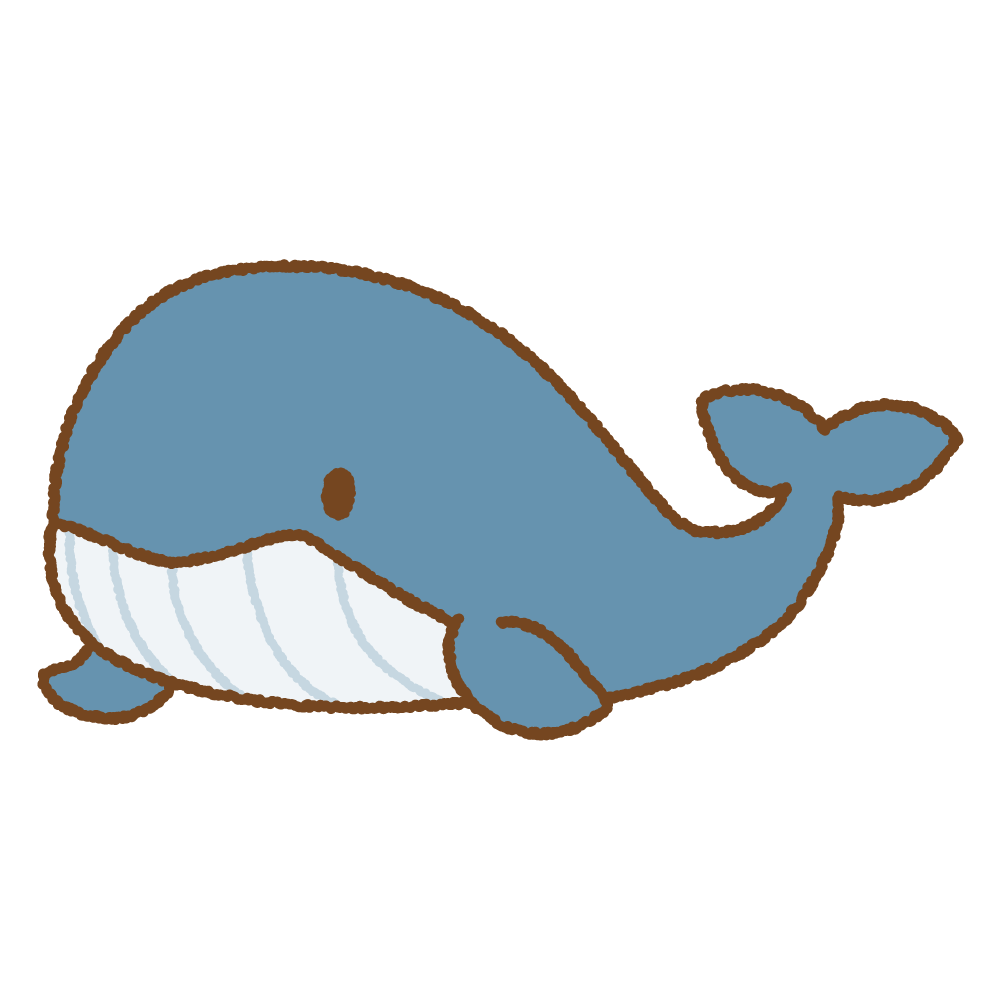 人気のダウンロード イラスト クジラ