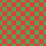 クリスマスカラーの市松模様のパターン素材のフリーイラスト Clip art of xmas ichimatsu-grid pattern
