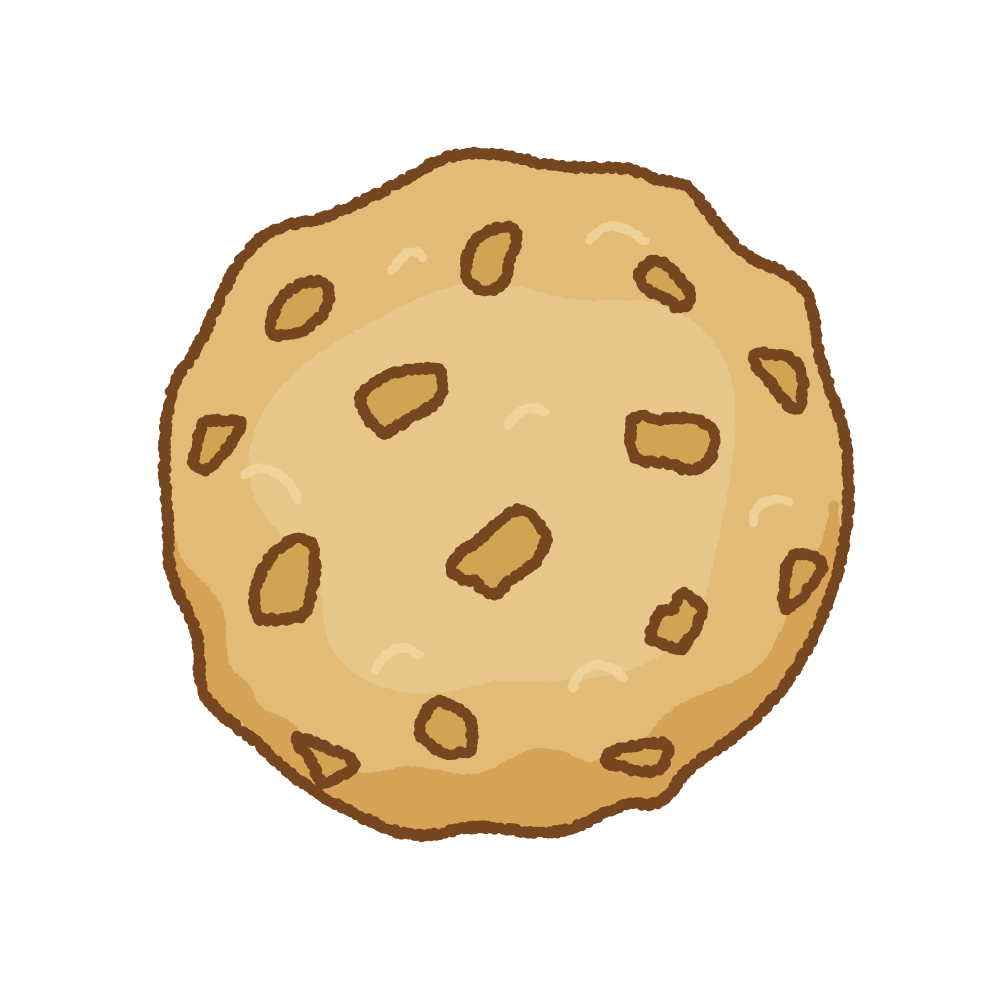 アーモンドクッキーのイラスト 商用okの無料イラスト素材サイト ツカッテ