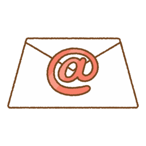 Eメールのフリーイラスト Clip art of E-mail