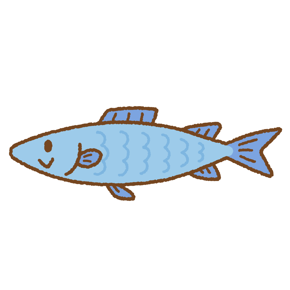 魚のイラスト