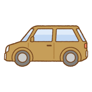 クルマのフリーイラスト Clip art of car