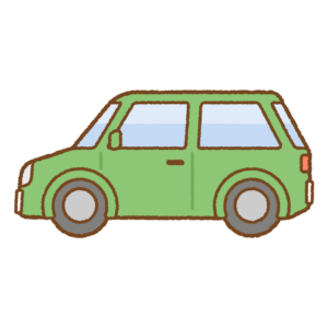 クルマのフリーイラスト Clip art of car