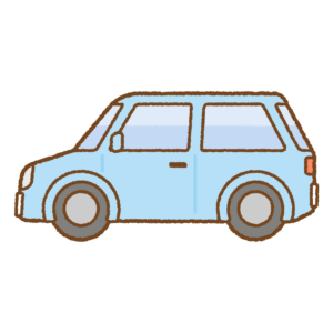 クルマのフリーイラスト Clip art of car