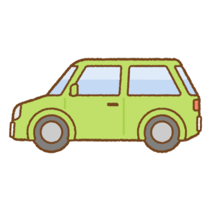 クルマのフリーイラスト Clip art of car