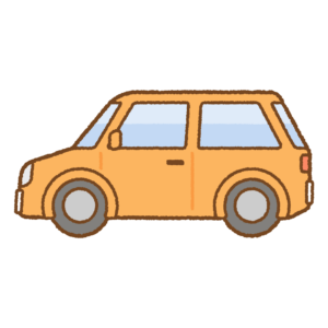 クルマのフリーイラスト Clip art of car
