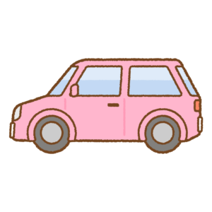 クルマのフリーイラスト Clip art of car