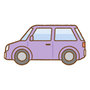 クルマのフリーイラスト Clip art of car