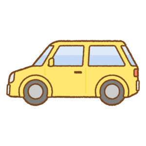 クルマのフリーイラスト Clip art of car