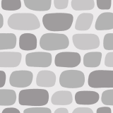 石畳のパターン素材のフリーイラスト Clip art of cobblestone pattern