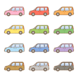 ミニバンのイラスト