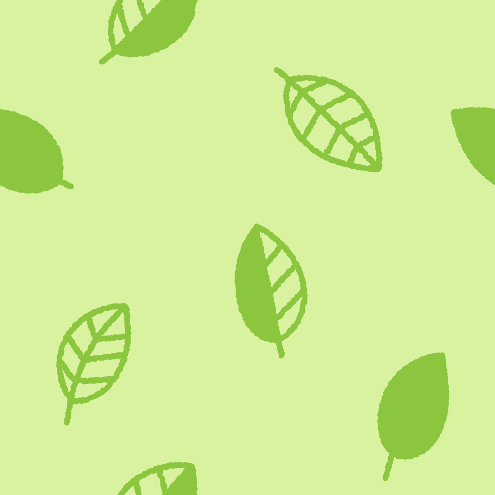 葉っぱ柄のパターンのイラスト 商用okの無料イラスト素材サイト ツカッテ