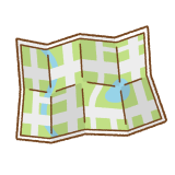 地図のイラスト