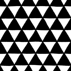 ラフな鱗文様のパターンのフリーイラスト Clip art of rough uroko pattern