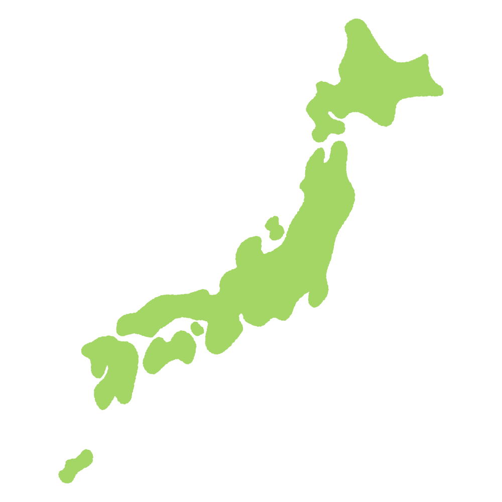 日本の地図のイラスト | 商用OKの無料イラスト素材サイト ツカッテ