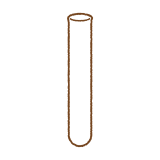 試験管のフリーイラスト Clip art of test-tube