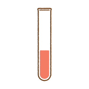 試験管のフリーイラスト Clip art of test-tube