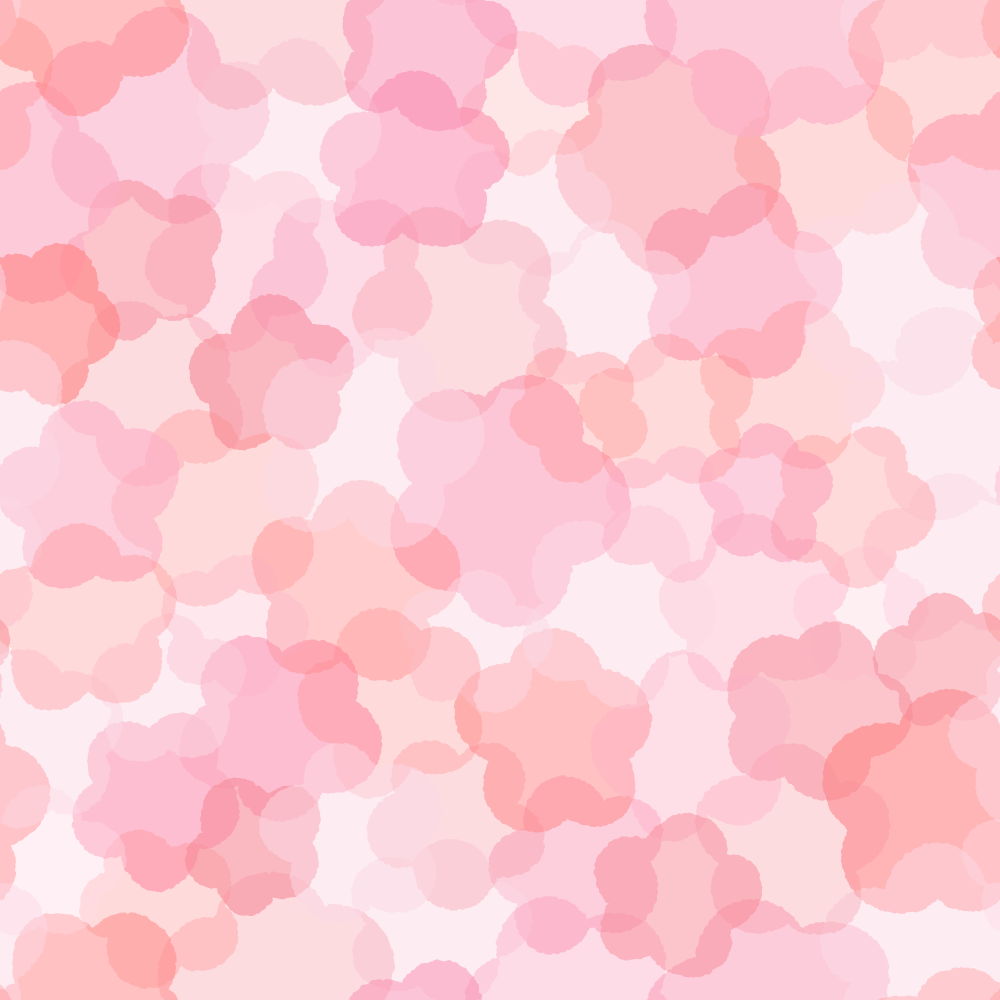 梅の花柄のパターン素材のフリーイラスト Clip art of japanese-plum-flower pattern