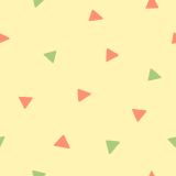 三角形柄のパターンのフリーイラスト Clip art of triangle-pattern