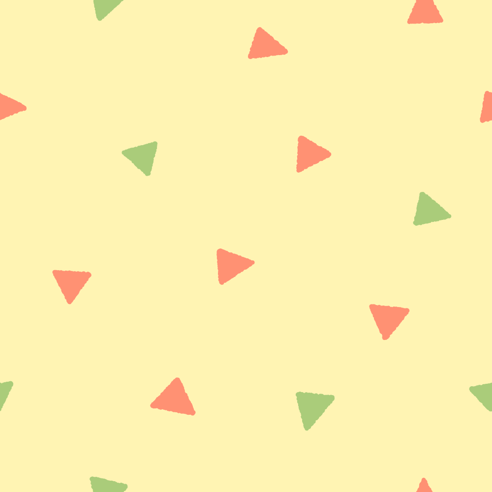 三角形のパターンのフリーイラスト Clip art of triangle-pattern