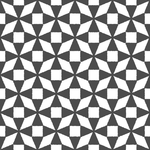 幾何学模様のパターン素材のイラスト
