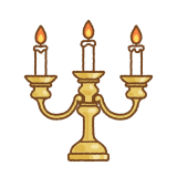 燭台のフリーイラスト Clip art of candlestick