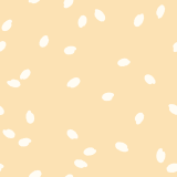 お米柄のパターンのフリーイラスト Clip art of rice pattern