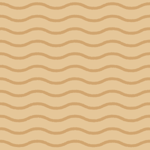 波線柄のパターン素材のフリーイラスト Clip art of wavy-lines pattern