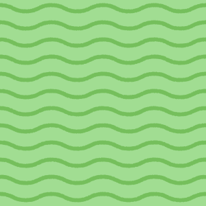 波線柄のパターン素材のフリーイラスト Clip art of wavy-lines pattern