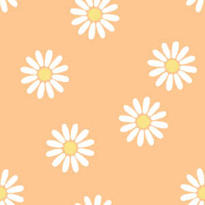 花柄のパターンのフリーイラスト Clip art of flower-pattern
