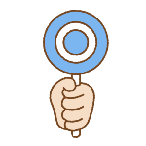 ○プレートのフリーイラスト Clip art of maru-plate