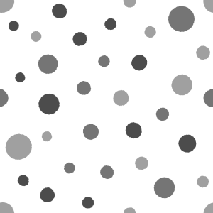 水玉模様のパターンのフリーイラスト Clip art of polka-dot pattern