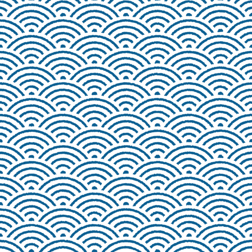 青海波のパターン素材