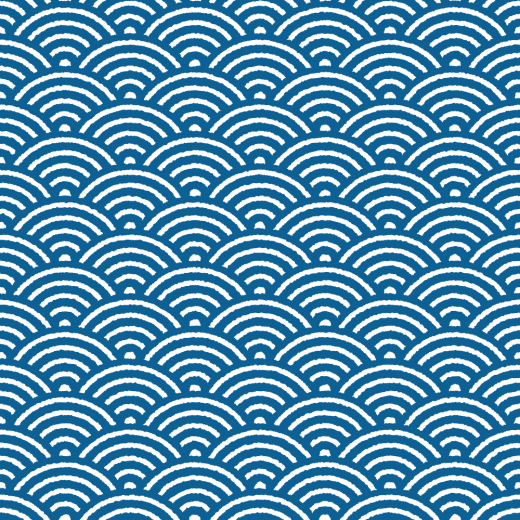 青海波のパターン素材