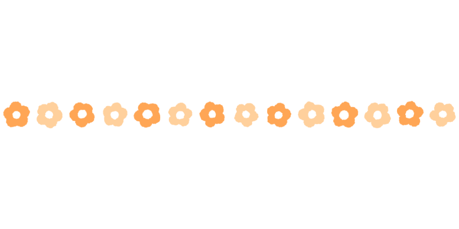 花のライン素材 | 商用OKの無料イラスト素材サイト ツカッテ