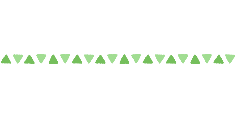 三角形のライン素材のフリーイラスト Clip art of triangle-line