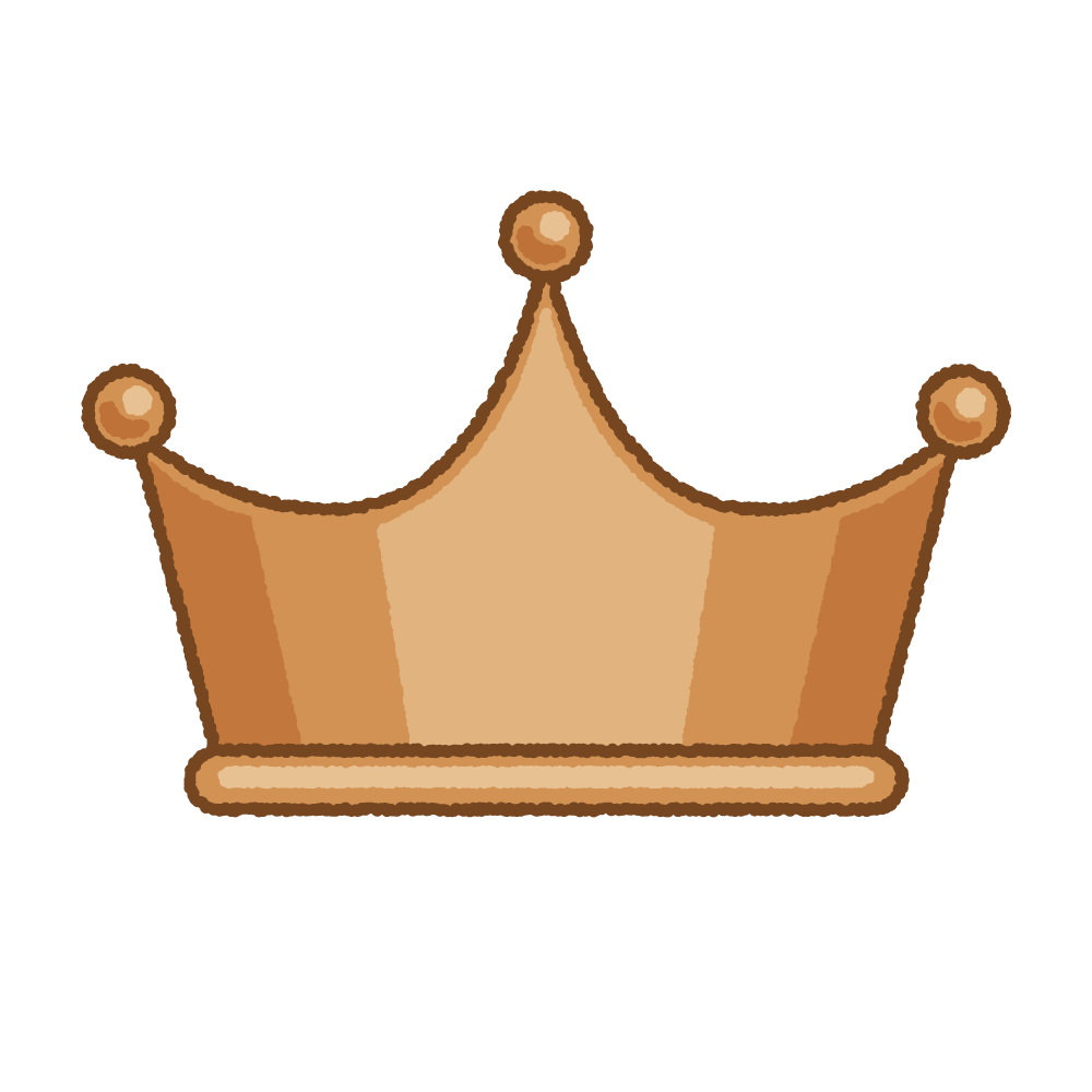 王冠のイラスト 商用okの無料イラスト素材サイト ツカッテ