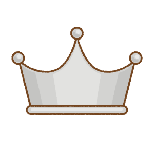 王冠のフリーイラスト Clip art of crown