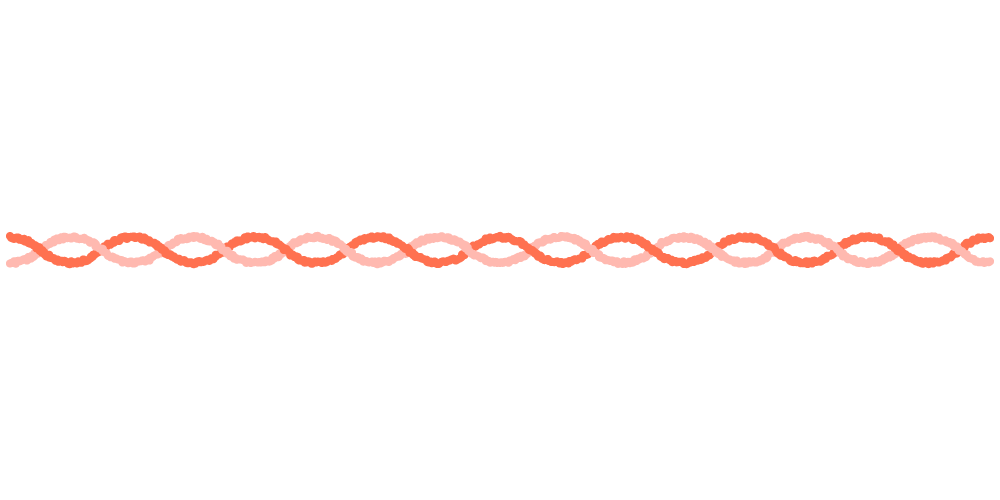 螺旋のライン素材のフリーイラスト Clip art of helix line