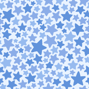 星のパターン素材のフリーイラスト Clip art of star pattern
