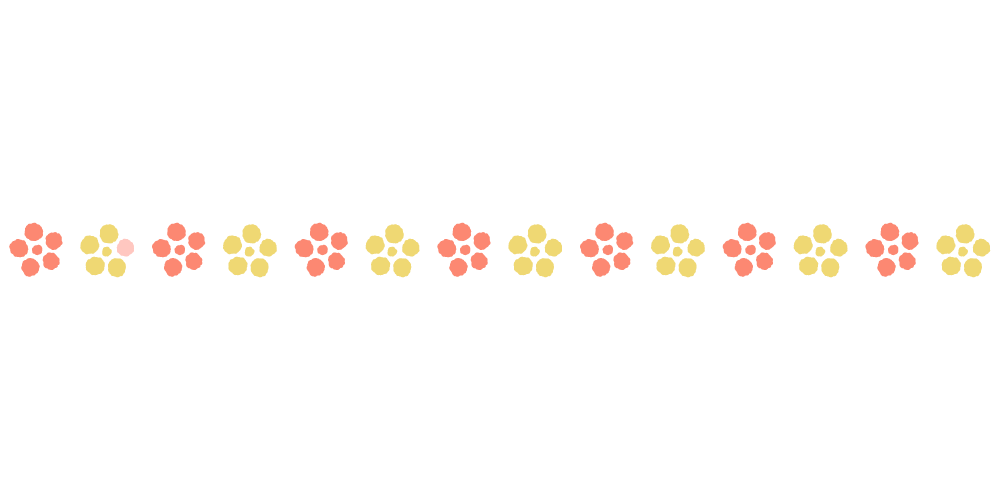 梅の花のライン素材のフリーイラスト Clip art of japanese-plum-flower line