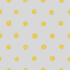 ラフな水玉模様のパターン素材のフリーイラスト Clip art of polka-dot pattern