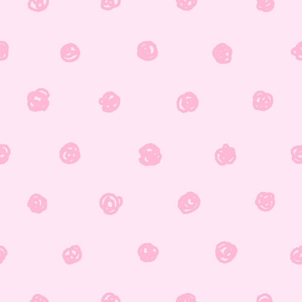 ラフな水玉模様のパターン素材のフリーイラスト Clip art of polka-dot pattern
