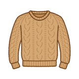セーターのイラスト