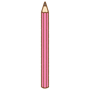 鉛筆のフリーイラスト Clip art of pencil