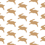 ウサギのパターン素材