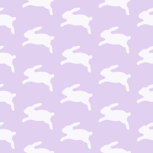 ウサギのパターン素材のフリーイラスト Clip art of rabbit pattern